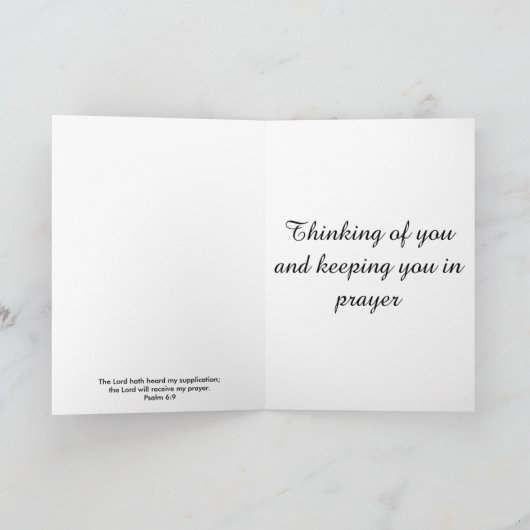 Denk aan jou kaart (Binnen)