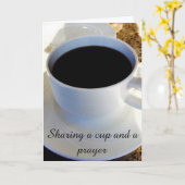 Denk aan jou kaart (Gele Bloem)