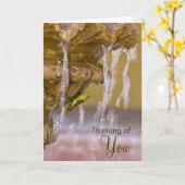 Denk aan jou kaart (Gele Bloem)