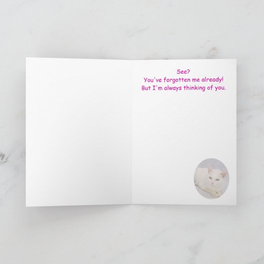 Denk aan jou kaart (Binnen)