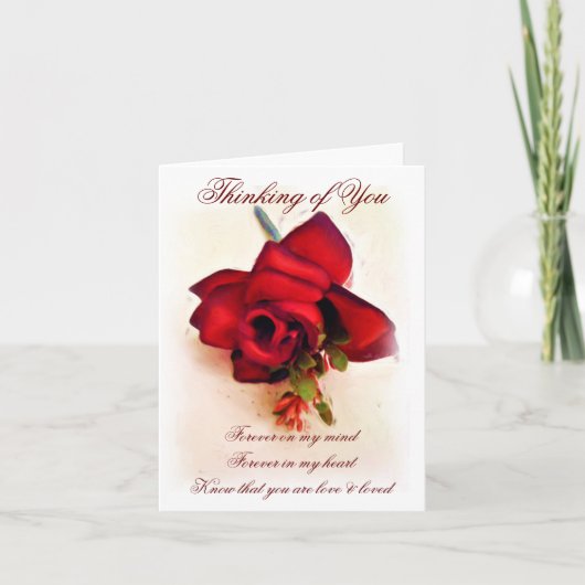 Denk aan jou kaart (Voorkant)