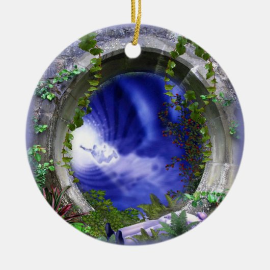 Denk aan jou keramisch ornament (Voorkant)