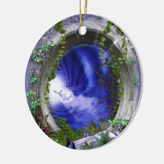 Denk aan jou keramisch ornament (Links)