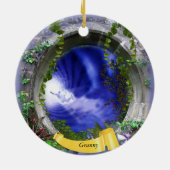 Denk aan jou keramisch ornament (Achterkant)