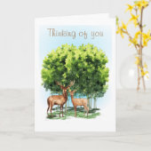 Denk aan jou kerstkaart  kaart (Gele Bloem)