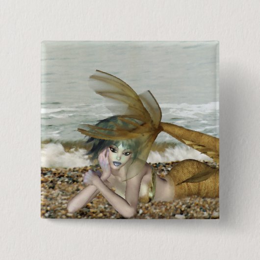 Denk aan Jou Knop Vierkante Button 5,1 Cm (Voorkant)