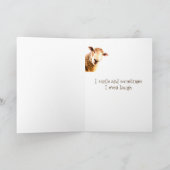 Denk aan jou maakt me grappig IEMAND Schep Kaart (Binnen)