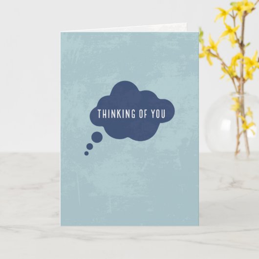 Denk aan jou, maar... kaart (Gele Bloem)