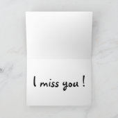 DENK AAN JOU, MEISJE NAAR HET LICHT KAART (Binnen)