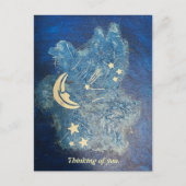Denk aan jou, Moon en Stars Briefkaarten (Voorkant)