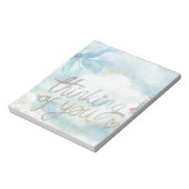 Denk aan jou notitieblok (Linkerzijde)