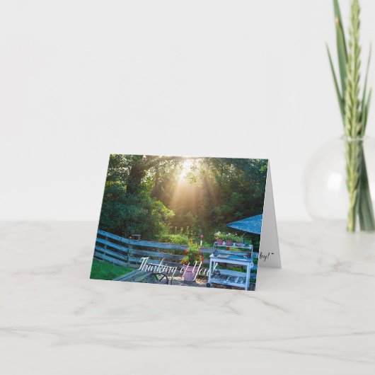 Denk aan jou Opmerking Kaart. Notitiekaartje (Voorkant)