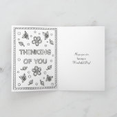 Denk aan jou | Pagina binnenzijde kleuren Kaart (Binnen)