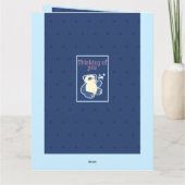 DENK AAN JOU PANDA KAART (Achterkant)