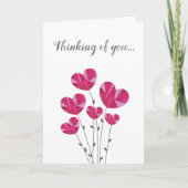 Denk aan jou, persoonlijk aanpasbaar kaart (Voorkant)