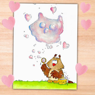 DENK AAN JOU postkaart van Nicole Janes