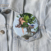 Denk aan jou ronde button 4,0 cm (In situ)