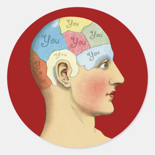 Denk aan jou ronde sticker (Voorkant)