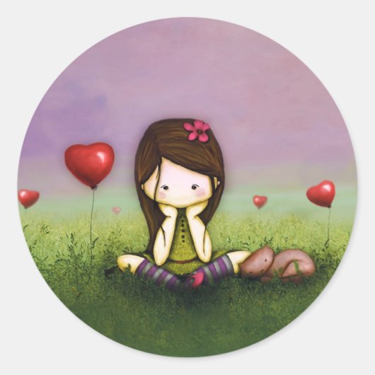 Denk aan jou ronde sticker (Voorkant)