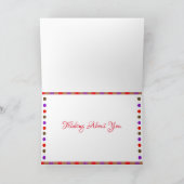 Denk aan jou | Sprinkle Your Day Friendship Kaart (Binnen)