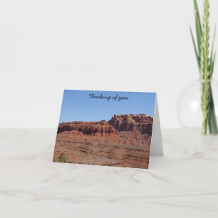 Denk aan jou - Valley of the Gods Bedankkaart