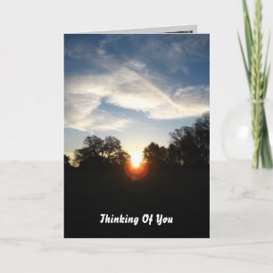 Denk aan jou, voel me beter kaart