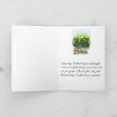 Denk aan jou wenskaart kaart (Binnen)