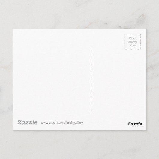 Denk aan Jou Zomerbloemen Waterverf Briefkaart (Achterkant)