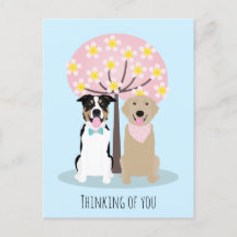 Denk aan jullie honden door Cherry Blossom Tree