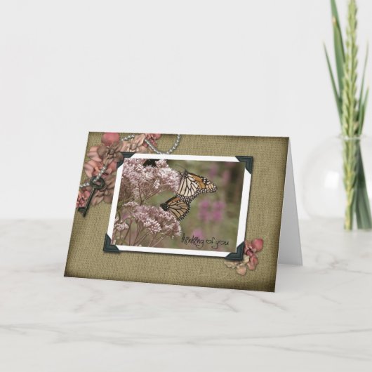 Denk aan jullie monarchen kaart (Voorkant)