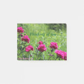 Denk aan jullie pinda's post-it® notes (Voorkant)