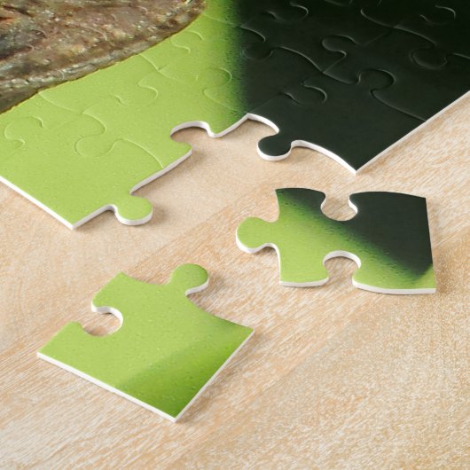 Denk aan jullie rebellie Gecko vriendschap Legpuzzel (Zijkant)