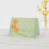 Denk aan jullie Wenskaarten Kaart (Gele Bloem)