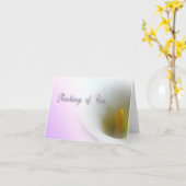 Denk aan Kaart (Gele Bloem)