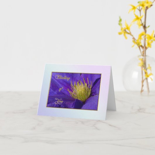 Denk aan Kaart (Gele Bloem)