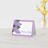 Denk aan Kaart-Lilacs Kaart (Gele Bloem)