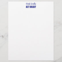 Denk aan Kindly, Act Bolly