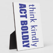 Denk aan Kindly, Act Bolly Fotoplaat (Zijkant)