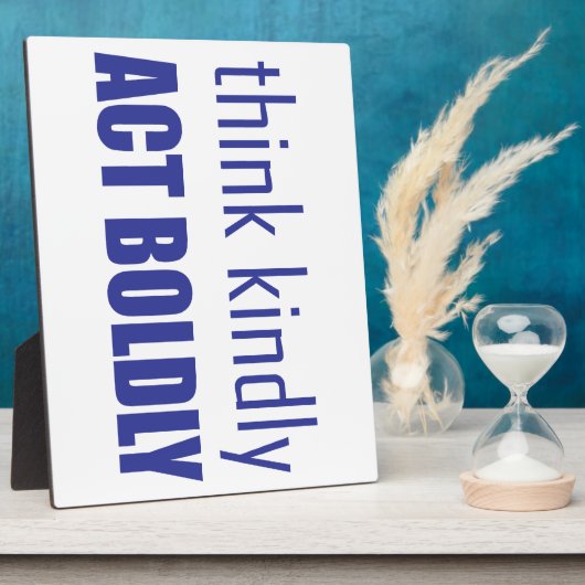 Denk aan Kindly, Act Bolly Fotoplaat (Zijkant)