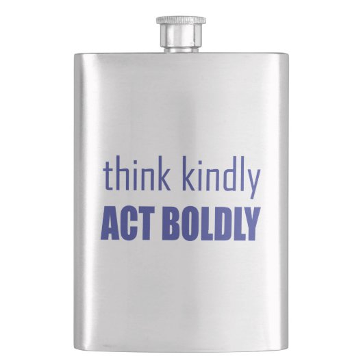 Denk aan Kindly, Act Bolly Heupfles (Voorkant)
