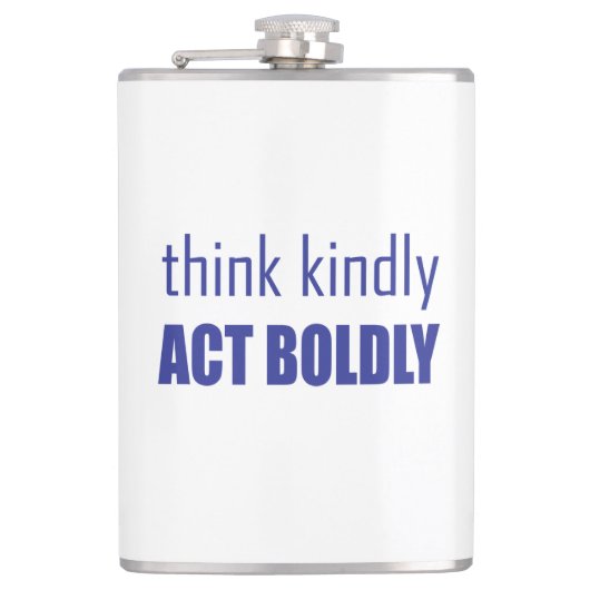 Denk aan Kindly, Act Bolly Heupfles (Voorkant)