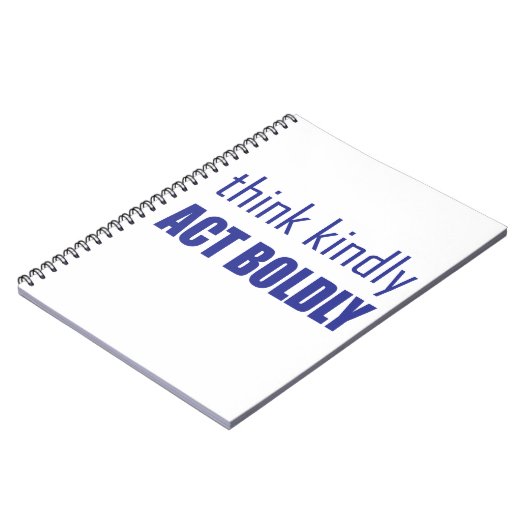 Denk aan Kindly, Act Bolly Notitieboek (Linkerzijde)