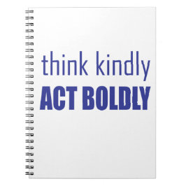 Denk aan Kindly, Act Bolly Notitieboek