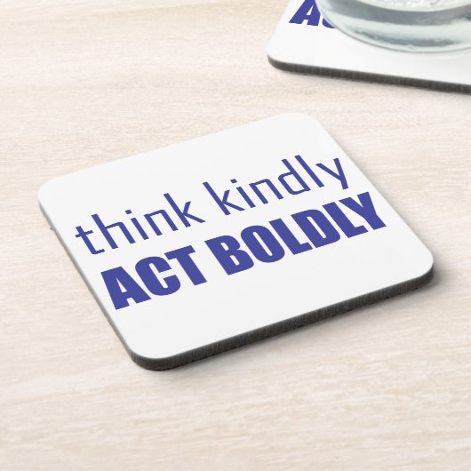 Denk aan Kindly, Act Bolly Onderzetter (Linkerzijde)