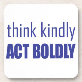Denk aan Kindly, Act Bolly Onderzetter (Voorkant)
