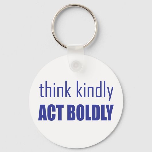 Denk aan Kindly, Act Bolly Sleutelhanger (Voorkant)