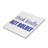 Denk aan Kindly, Act Bolly Tegeltje (Zijkant)