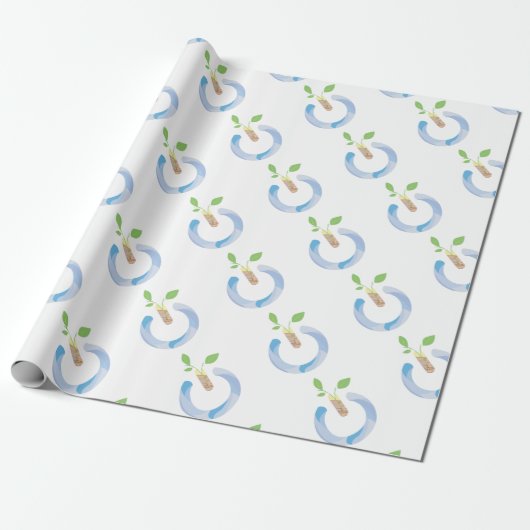 Denk aan kracht cadeaupapier (Uitgerold)