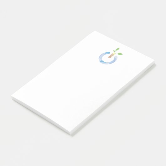 Denk aan kracht post-it® notes (Schuin)