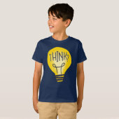 DENK AAN LICHTBULB T-SHIRT (Voorkant volledig)